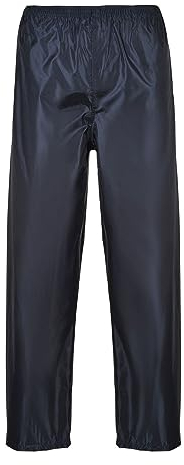 Portwest Pantalon de Pluie Classic, Couleur: Marine, Taille: M, S441NARM