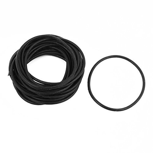 Aexit 20 Stücke Schwarz 45 mm x 1,9 mm Hitzebeständigkeit Nicht Ölbeständig NBR Nitrilkautschuk O-Ring Dichtring (0bc750385a36d2afd34454a274ed44a5)