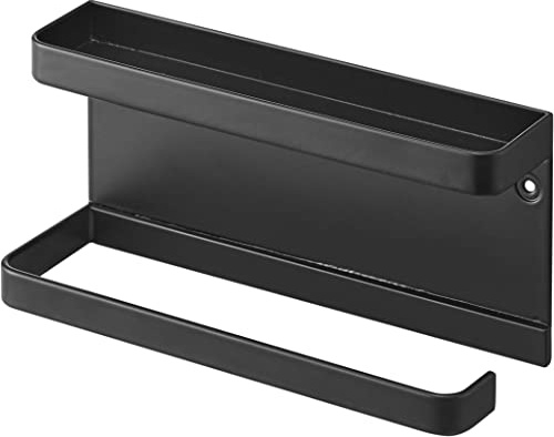 YAMAZAKI 6694 SMART Wall Mounted Umbrella Holder, black, Steel, 20 x 6.5 x 9.5 cm