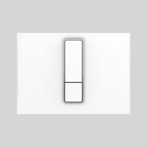 Sanit Betätigungsplatte INEO BRIGHT Kunststoff weiß