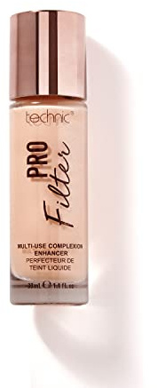 Technic Pro Filter Complexion Enhancer - Fair | Primer Illuminator and Highlighter Face Serum, Flawless Finish