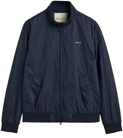 GANT Lightweight Harrington jacka för män, Kvällsblå, XXL