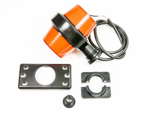 Web Truck Lampe Clignotante Feu de gabarit Neon Old School Tunning Suspendu Feu de Position 12V 24V Couleurs Orange pour Camion Voiture remorque, remorque, Caravane etc. 1 pièce