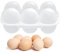 Caja de almacenamiento para huevos, caja de almacenamiento, 6 recipientes para almacenamiento de huevos, cesta para huevos, para frigorífico, camping, picnic, senderismo, viajes, exterior, carrito de