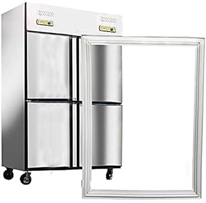 NBEST Sello magnético para Puerta de frigorífico y congelador Fridge Freezer magnética Junta para Puerta,Varios tamaños Personalizados,Gris