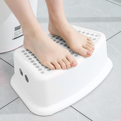 Tritthocker | Kinder Tritt Schemel | Badezimmer Töpfchen Tritthocker | Toiletten Fußhocker | Stabiler Toilettenhocker | Hoch Tritthocker Rutschfester | Für Toilette Badezimmer
