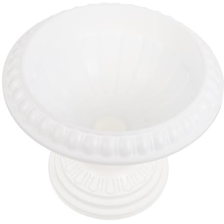 IWOWHERO Kunststoff Blumentopf 22,5cm Dicker Pflanztopf Für Sukkulenten Und Zimmerpflanzen Einfach Zu Reinigen Langlebig Pflanzer Für Garten Und Balkon