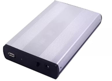 CASE BOX ESTERNO PER HARDISK HARD DISK IN ALLUMINIO HD 3.5 SATA USB 2.0 HDD