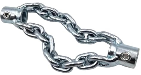 Jubilofex Cadena Desincrustante,Desatascador Manual De Empuje | Herramienta Flexible Para Desincrustar Alcantarillas De Baño Cocina Hogar Jardín Restaurante Y Exteriores