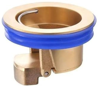 EBGAZSPD Copper Floor Drain Core Anti-smell Odor Fast Drainage Insect Prevention Drain Cover Floor Strainer Filter Colander For Bathroom(Gold)