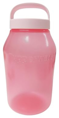 Tupperware to Go Gefäß 3,0 Liter Wasser Milch Saft Kanne Vorratsbehälter Wasserflasche Universalbehälter Milchkanne Wasserkanne einmachen fermentieren rosa pink
