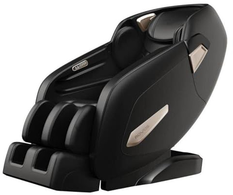 GOPLUS Silla Eléctrica de Masaje Cero Gravedad, Sillón Reclinable Shiatsu con Airbags, Rodillos y Calentamiento en Respaldo, Bluetooth, para Casa, Oficina, Spa y Salón de Belleza (Negro)