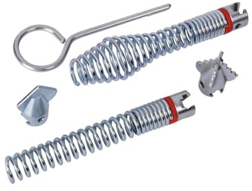 ROTHENBERGER Werkzeugset S, 16 mm, 5-teilig | 72937 | Set für Rohrreinigung | Effizientes und zuverlässiges Arbeiten im Arbeitsbereich von 32-75 mm
