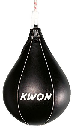 Kwon Schlagbirne / Boxbirne, 2 Größen in Echtleder oder Kunstleder Material: Leder, Grösse: Klein