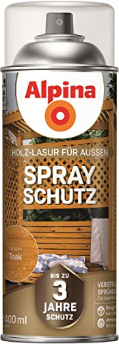 Alpina Spray-Schutz Teak 400ml seidenmatt