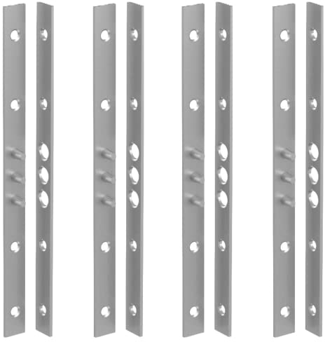 BASI | Bändersicherung 4er Set | Bandsicherung für Türen | Scharnierseitensicherung Türsicherung Aushebesicherung | ohne Maueranker | 4 Stück