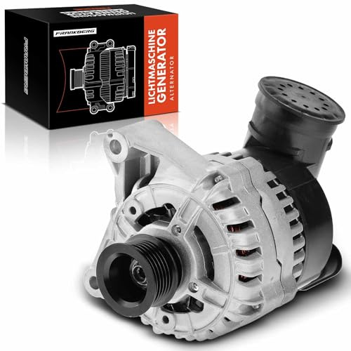 Frankberg Lichtmaschine Generator 80A 0120485048 | Kompatibel mit 3er Compact E36, 3er Touring E36, 3er Coupe E36, 5er E34, 5er Touring E34, 3er E36, 3er Cabriolet E36