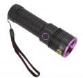 Spacnana Linterna UV LED UV Antorcha Blacklight para Ropa de Mascotas Alimentos Detección de Hongos Pesca Nocturna Viajes