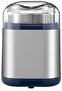 Macina spezie, JasCherry macina caffè elettrico, 200 W Mini macina caffè One Touch per fagioli, semi, spezie e pepe, con ciotole rimovibili in acciaio inossidabile (argento)