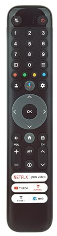 RC833-GUB1 VINABTY Remplacement de la télécommande Voice appropriée TCL Smart TV 65C845 50 55 75 65C745 43LC645 55C645 65C645 85C845 RC833GUB1