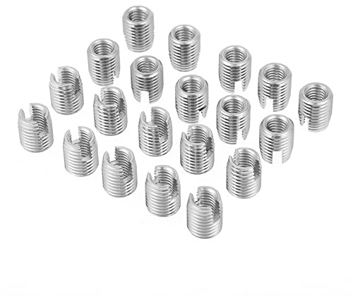 Insert fileté Autotaraudeur en Acier Inoxydable M8 X 15 Mm, pour Aluminium, Magnésium, à Haute Résistance à L'usure