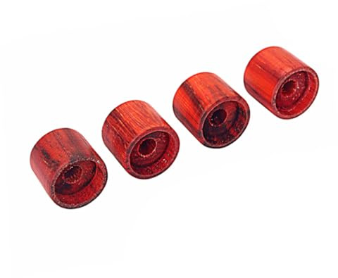SHOWERORO 4pcs Redwood Effect Pedal Knobs Wrench for Guitar Control Amplifier Knobs