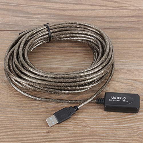 Cocoarm Cavo di Prolunga USB 2.0 Maschio a Femmina, 10 Metri, Alta Velocità 480 Mbps, Estensione Attiva per Trasferimento Dati e Carica