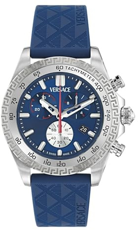 Versace Herren Chronograph Quarz Armbanduhr Chrono X