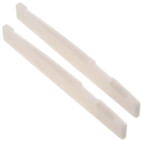 MOLZINY 2 Pcs Borde de Guitarra Puente de Guitarra Clásica Juego de Puente Puente de Guitarra para reemplazo de guitarra acústica de 6 cuerdas y Guitarra Acústica