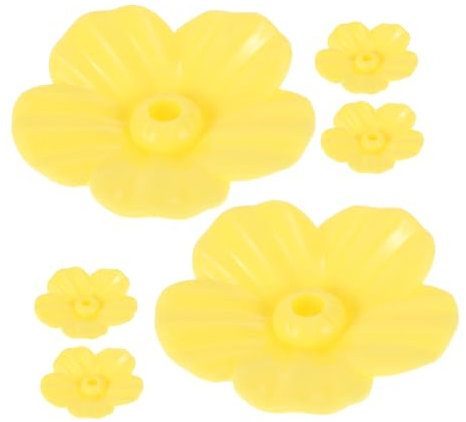 NULYLU 6 Stücke Vogel Fütterung Teile Dekorative Blume Form Vogel Feeder Ersatz Feeder Ersatz