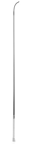 Dublin Crystal Handle Dressage Whip II, Black, 39