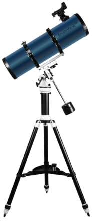 Levenhuk New Skyline Plus Professionelles Teleskop für Erwachsene 130/650mm | Kompakt Newton-Reflektor mit Doppelte AZ und Äquatoriale Montierung, verstellbarem Stativ, für Himmelbeobachtung