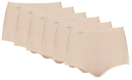 Playtex kort dam Essential bomull maxi trosa x6, stol, 4XL