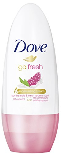 Dove Go Fresh Roll-On Deodorant with Pomegranate and Lemon-Verbena Scent (6 x 50 ml)
