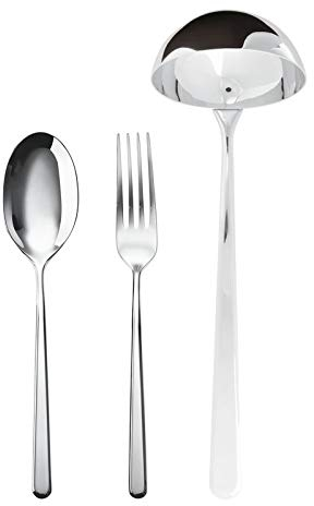 Sambonet 52513-80 Linear-Kollektion, Edelstahl, 3-teilig