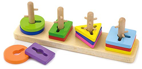Viga Toys - Kreativ Formen- Steckspiel