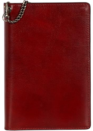 Time Resistance Anteckningsbok i Läder – Påfyllningsbar A5 Läder Journal – Vintage Läder Dagbok - Handgjord Äkta Läderjournal - Anteckningsbok Linjerad Resedagbok