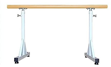 ISCBAFYX Ballettstange, Heim-Stretch-Tanzstange für Kinder, Erwachsene, Heim- oder Studiotanzen mit dreieckiger Verstärkungshalterung (Rosa 1,5 m) (Rosa 1 m) (Rosa 1 m) (Weiß 1 m)