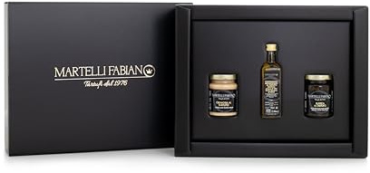 Confezione Regalo Tartufo VENEZIA - Cesti Natalizi Pasquali a base di Tartufo - Prodotti Tipici Artigianali - Idea Pacco Gastronomico Natale Pasqua - Truffle Gift Idea - Martelli Fabiano Tartufi