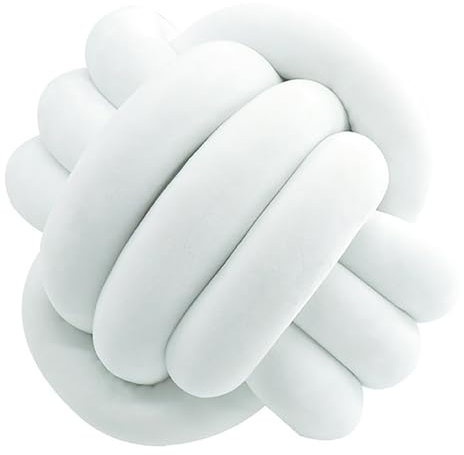 TAUIANE Knoten Ball Kissen, Dekoratives PlüSchkissen, Weiches Rundes Ballkissen, SüßEs Dekokissen, Knotenkissen, FüR Sofa, BüRo, Wohnzimmer, Heimdekoration,A02,35cm/13.8in