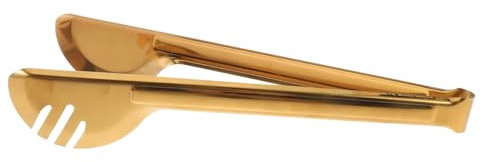 Alipis Pinzas De Cocina De Acero Inoxidable Pinzas Largas para Barbacoa para Asar Carne para Hamburguesas y Filetes