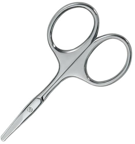 tiyiyok Forbicine per Unghie, Forbici Unghie Bambini, Lama a Testa Tonda in Acciaio Inox, Molto Affilata, Piccole Forbici per Unghie di Mani e Piedi, Tagliaunghie per Bambini, Argento