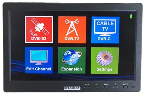 TIEOAXFT KPT-1010ST DVB-S2 DVB-T2 DVB-C SatelliteFinder misuratore Ricevitore TV satellitare HD VS WS-6916 6906 6933 V8 Finder