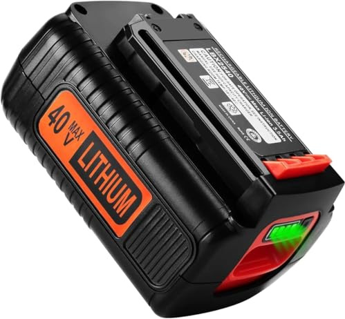 Aokikeisu Replacement Battery for Black and Decker 40V,for Power Tools LBXR36,LBX2040,LHT2436,LST136,LST540,BLA2040-30, 1.5Ah(2500mah,1-Pack