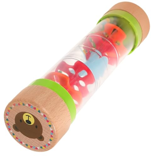 BESTonZON Sablier Arc-en-Ciel Jouet Éducatif pour Garçon et Filles Bébé Petit Format en Plastique Léger et Coloré Stimule Coordination Œil-Main Apprentissage Préscolaire la Maison Parc École