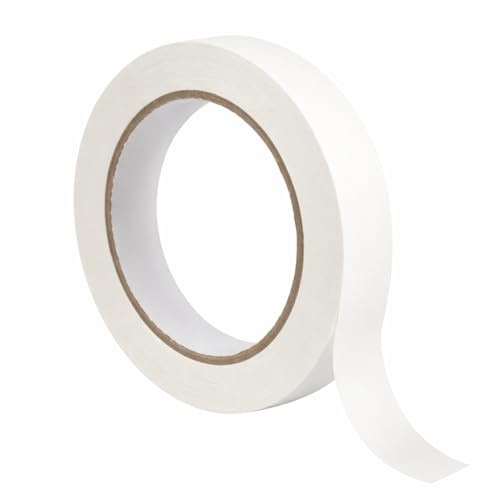 AYHYHLJZJ Ruban Adhésif Blindé Blanc 20 M X 20 MM - Ruban Adhésif Blindé Imperméable En Tissu Extra Résistant - Déchirable - Pour Intérieur Et Extérieur - Pour Étanchéité