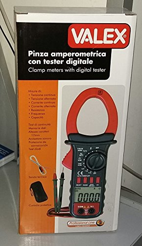 VALEX PINZA AMPEROMETRICA x CORRENTE CONTINUA CON TESTER