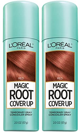 L'Oreal Paris Hair Color Root Cover Up Hair Dye Red 2 Ounce (Pack of 2) (Packaging May Vary)