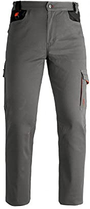 Pantaloni da lavoro grigio INDUSTRY Kapriol resistenti e durevoli - Taglia: L
