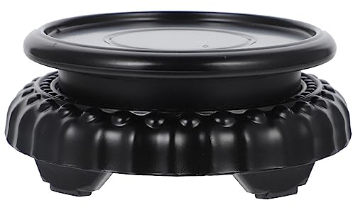 Cabilock Kleine Holzständer Für Pflanzen Robuster Runder Blumentopf- Dekorativer Sockel Für Vasen Und Bonsai Für Wohn Und Büroumgebungen